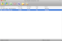 Fast Audio Converter screenshot